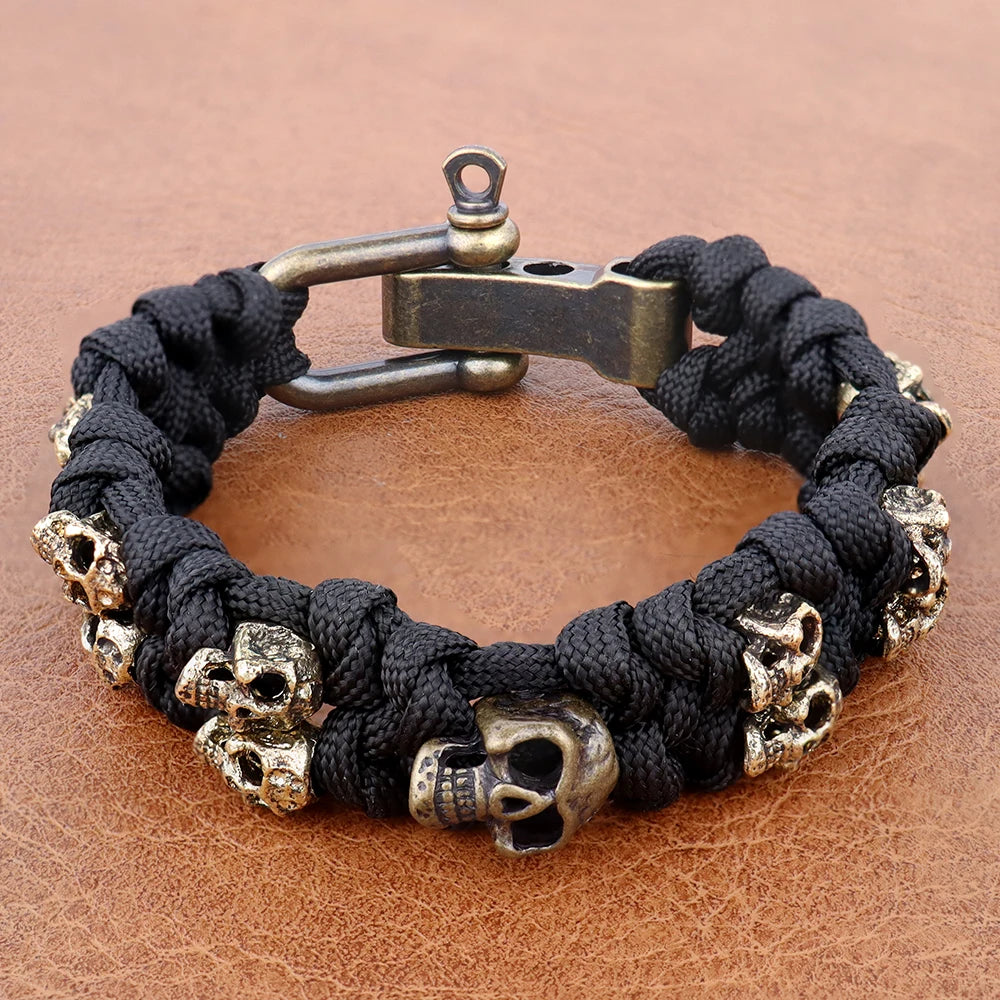 Draven Pulsera Calavera Hombre