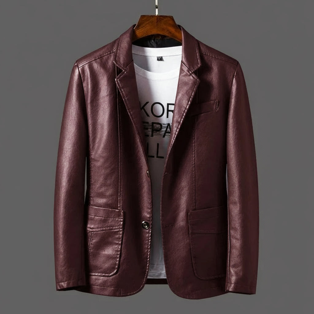 Kael Chaqueta Cuero Hombre
