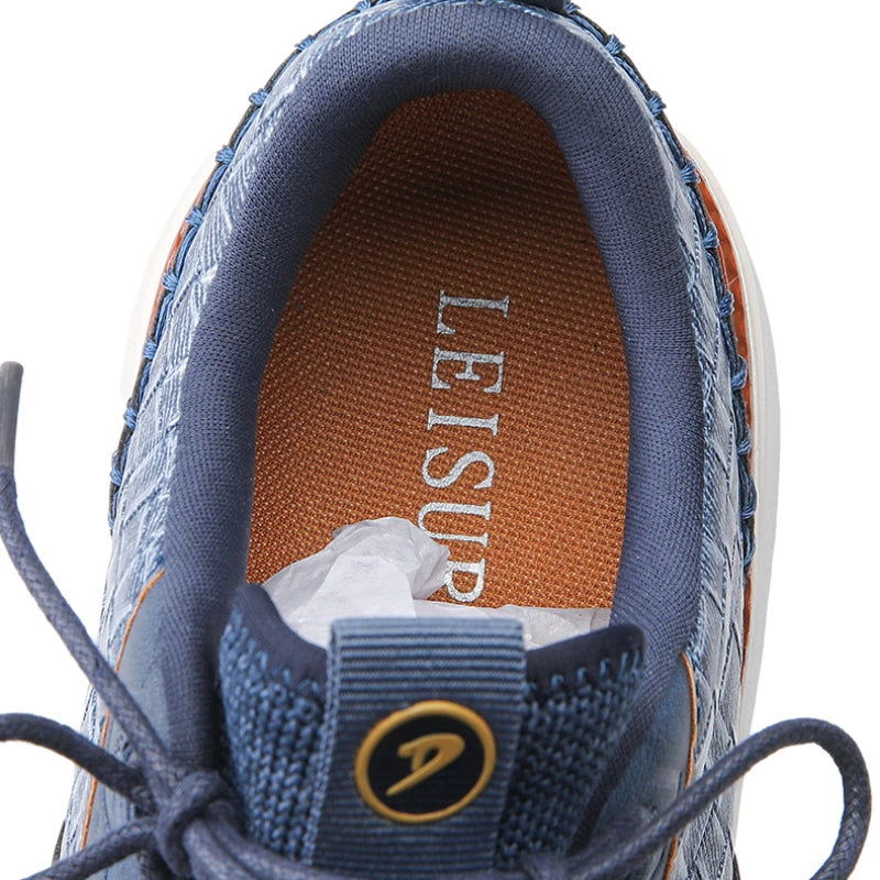 Zapatillas de Hombre 2025 de Malla Ligeras y Transpirables para Verano, Calzado Deportivo Casual