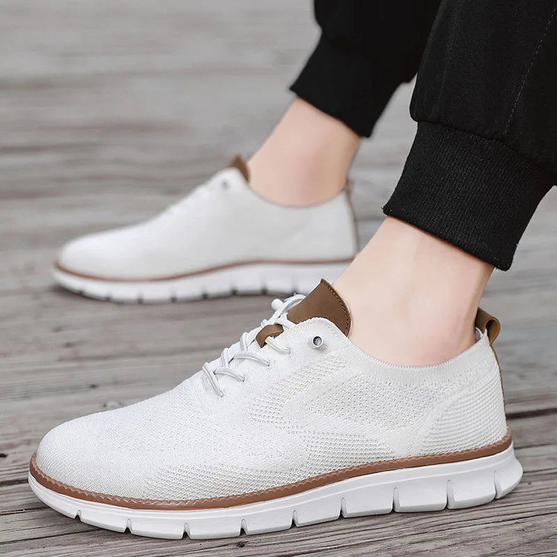 Zapatillas de Hombre Casual Transpirables para Exterior Antideslizantes Ligeras para Caminar