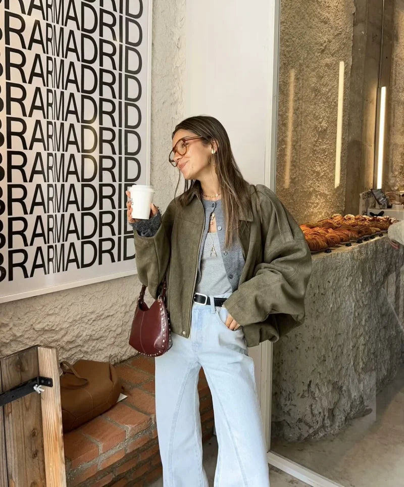 Avenna Jaqueta bomber de tamaño grande