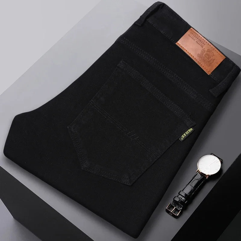 Pantalones de Hombre 5 Colores Algodón Casual Slim Rectos 4 Estaciones