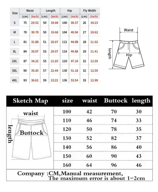 Pantalones Cortos para Hombre 2025 Lujo Cómodos Deportivos Alta Gama Y2K Streetwear