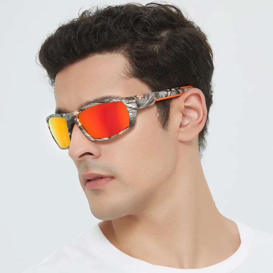Gafas de sol deportivas para hombres y mujeres UV400 polarizadas para ciclismo, pesca y running