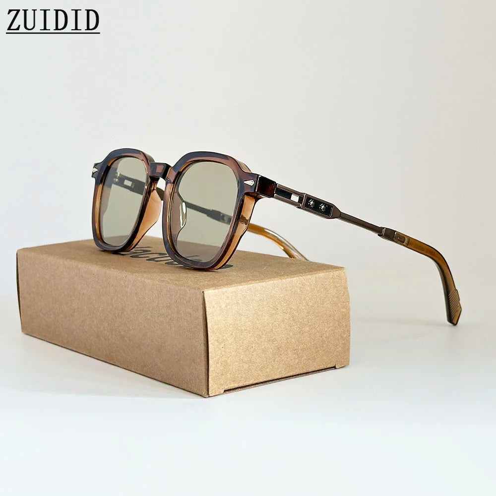 Gafas de sol cuadradas vintage unisex de moda para vacaciones