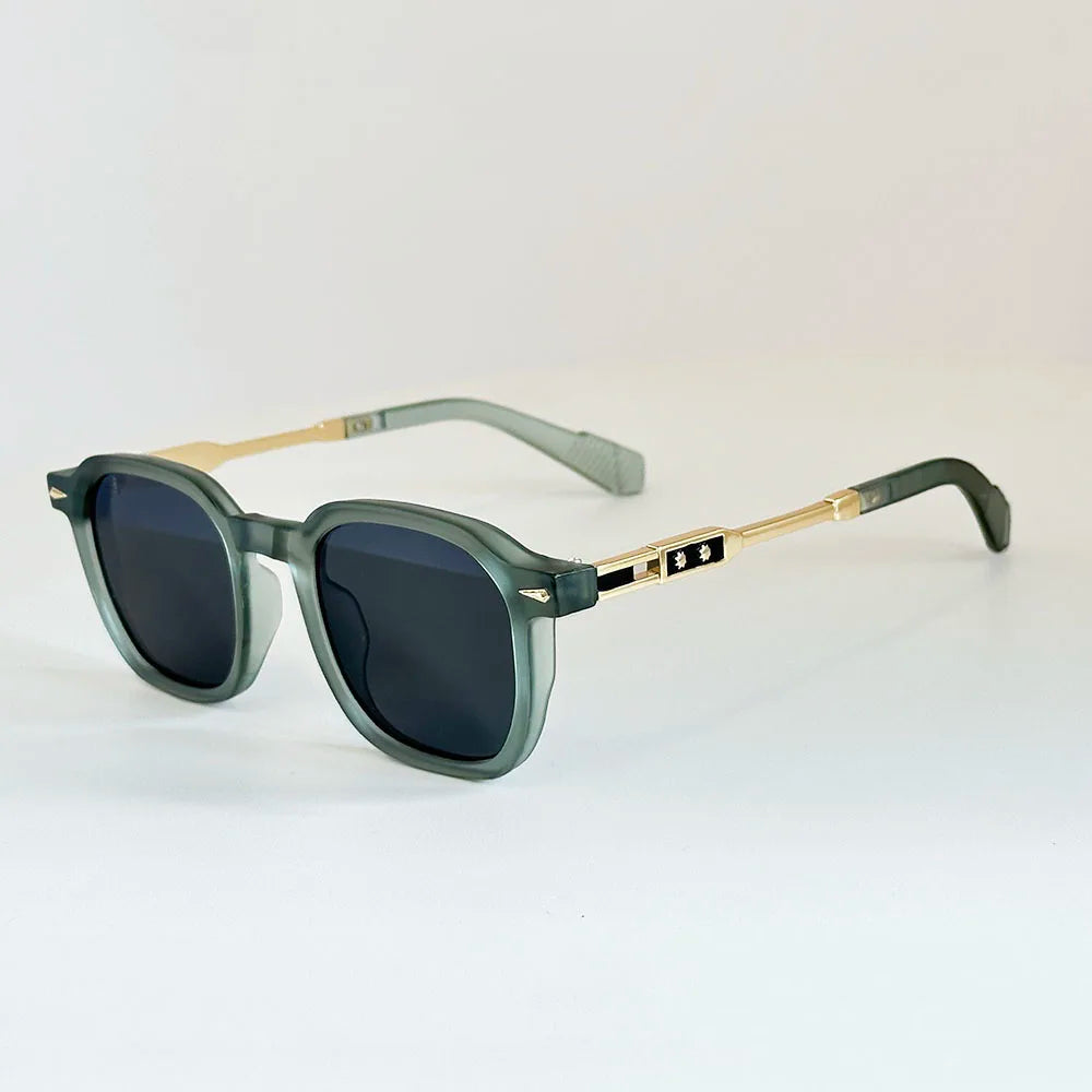 Gafas de sol cuadradas vintage unisex de moda para vacaciones