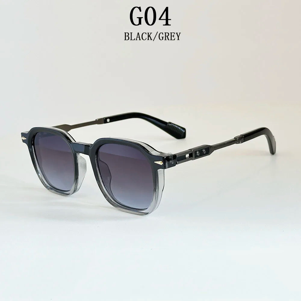 Gafas de sol cuadradas vintage unisex de moda para vacaciones