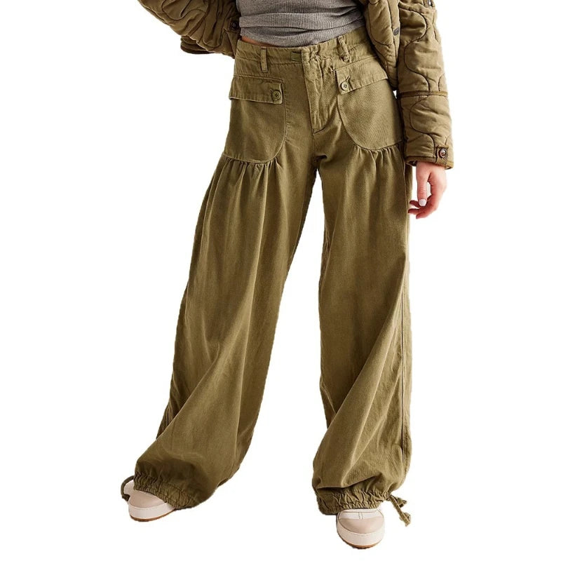 Jeans Mujer Ajustados Cintura Media Denim Rectos Y2K Streetwear