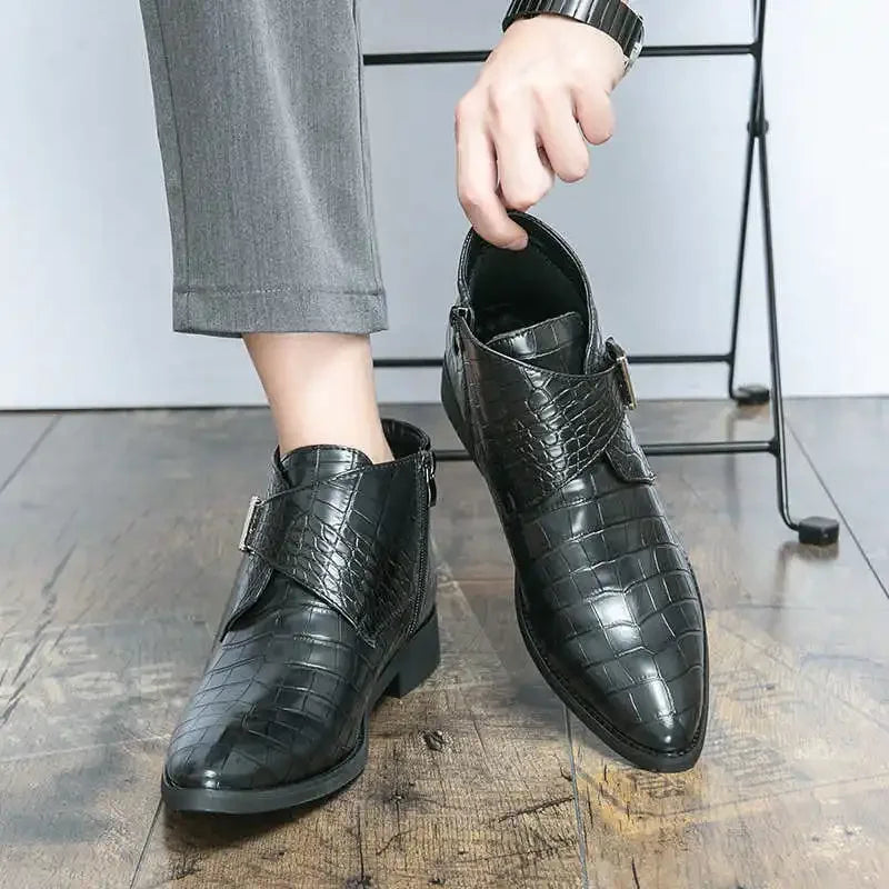 Zapatillas Deportivas para Hombre Talla Grande Rojas Casual