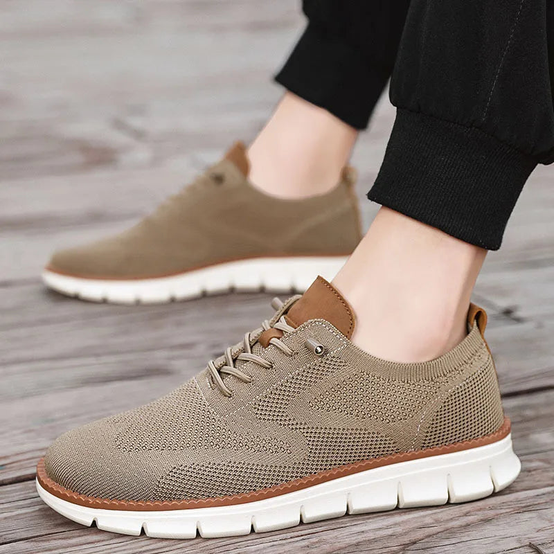 Zapatillas de Hombre Casual Transpirables para Exterior Antideslizantes Ligeras para Caminar
