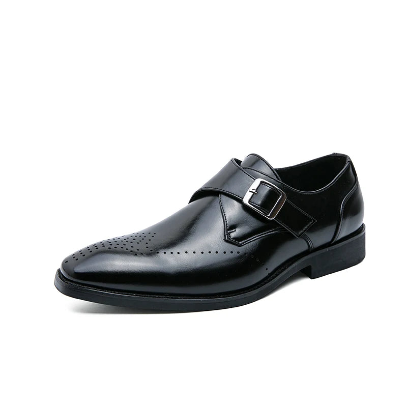 Zapatos de Vestir para Hombre Boda Fiesta Mocasines Italianos de Alta Calidad Talla Grande 48