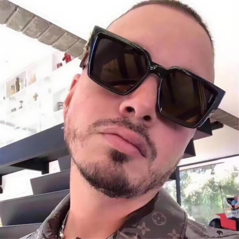 Gafas de Sol Cuadradas Vintage UV400 para Hombre y Mujer - Diseño Exclusivo