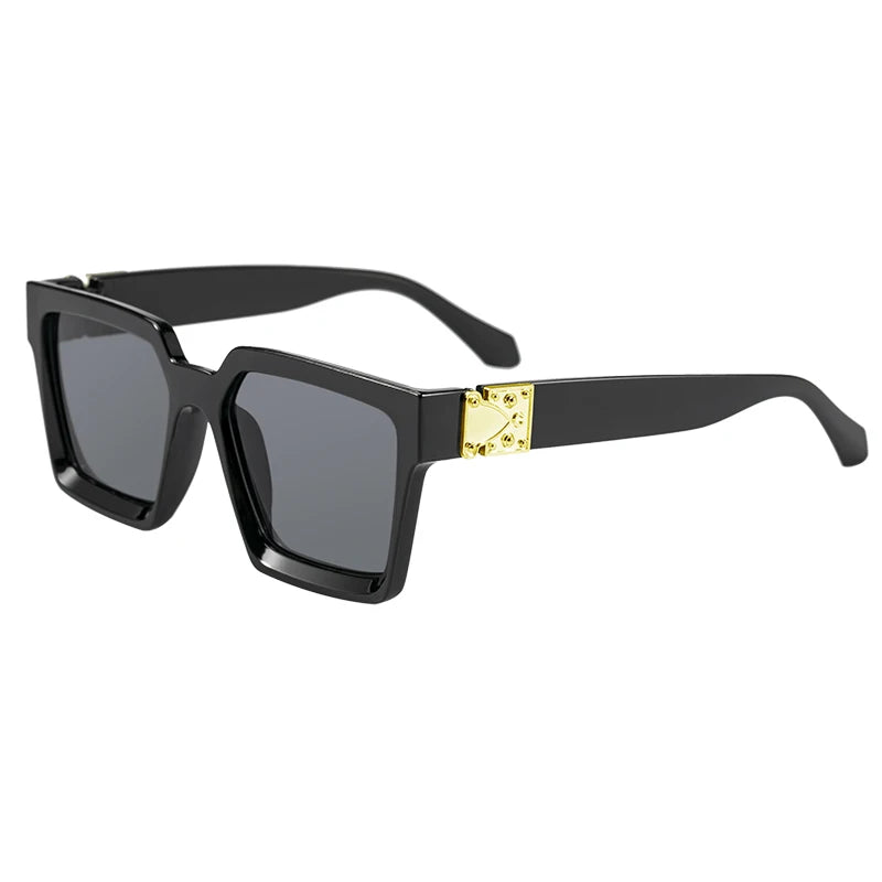 Gafas de Sol Cuadradas Vintage UV400 para Hombre y Mujer - Diseño Exclusivo
